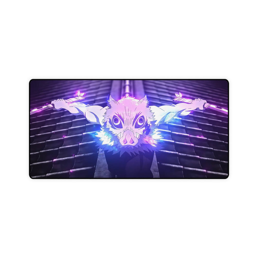 Inosuke dual sword Mouse Pad (Desk Mat)