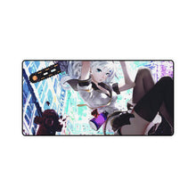 Load image into Gallery viewer, Anime, Girl, White Hair, Student, Uniform, Mouse Pad (Desk Mat)
