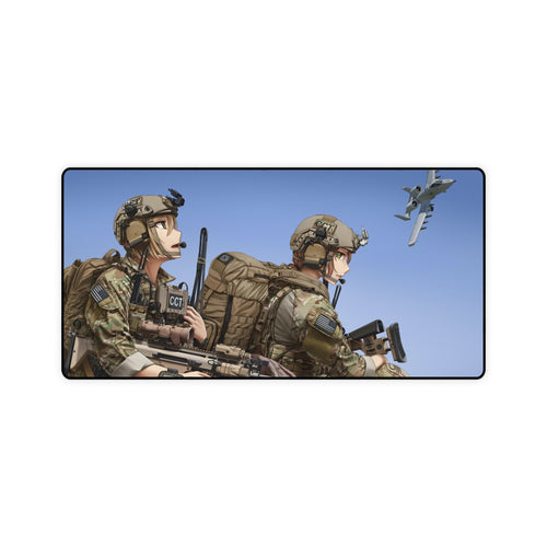 Anime Girl Mouse Pad (Desk Mat)