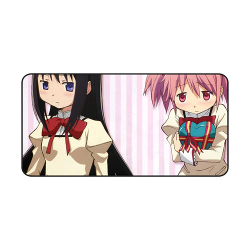 Puella Magi Madoka Magica Homura Akemi, Madoka Kaname Mouse Pad (Desk Mat)