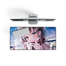 Load image into Gallery viewer, Anime Girl Mouse Pad (Desk Mat) On Desk
