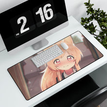 Load image into Gallery viewer, Anime Girl Mouse Pad (Desk Mat) With Laptop

