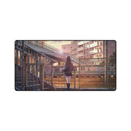 Anime Train Station Mouse Pad (Desk Mat)