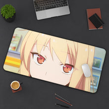 Load image into Gallery viewer, Mashiro Shiina Mouse Pad (Desk Mat) On Desk
