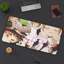 Load image into Gallery viewer, The Promised Neverland Emma Mouse Pad (Desk Mat) On Desk
