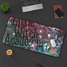 Load image into Gallery viewer, Little Witch Academia Atsuko Kagari, Sucy Manbavaran, Diana Cavendish, Amanda O&#39;neill, Computer Keyboard Pad Mouse Pad (Desk Mat) On Desk
