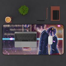 Load image into Gallery viewer, Love, Chunibyo &amp; Other Delusions Rikka Takanashi Mouse Pad (Desk Mat) With Laptop

