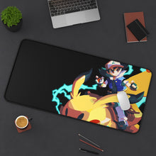 Load image into Gallery viewer, Anime Pokémon Mouse Pad (Desk Mat) On Desk
