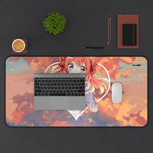 Load image into Gallery viewer, Chiyo Sakura Mouse Pad (Desk Mat) With Laptop
