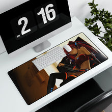 Load image into Gallery viewer, Anime Girl Mouse Pad (Desk Mat) With Laptop
