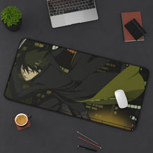 Load image into Gallery viewer, Darker Than Black Hei, Mao Mouse Pad (Desk Mat) On Desk
