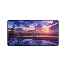 Load image into Gallery viewer, Anime Girl Student Sunrise Mouse Pad (Desk Mat)
