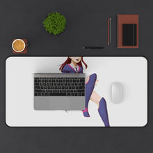 Load image into Gallery viewer, Little Witch Academia Akko Kagari, Computer Keyboard Pad Mouse Pad (Desk Mat) With Laptop
