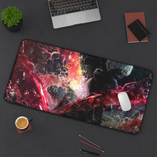 Load image into Gallery viewer, Kaneki Ken ( Tokyo Ghoul) Mouse Pad (Desk Mat) On Desk
