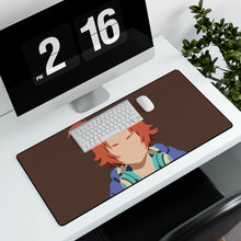 Load image into Gallery viewer, Sophia from Garo: Vanishing Line Minimalist for Desktop Mouse Pad (Desk Mat) With Laptop
