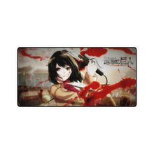 Load image into Gallery viewer, Mikasa Ackerman Mouse Pad (Desk Mat)
