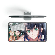 Load image into Gallery viewer, Inosuke Hashibira, Unmasked, Kimetsu no Yaiba, Mouse Pad (Desk Mat)
