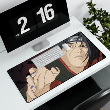 Load image into Gallery viewer, Itachi Uchiha Mouse Pad (Desk Mat) With Laptop
