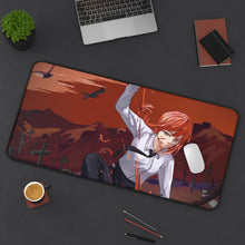 Load image into Gallery viewer, Chainsaw Man Mouse Pad (Desk Mat) On Desk
