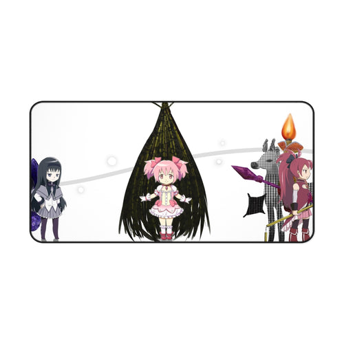 Puella Magi Madoka Magica Homura Akemi, Sayaka Miki, Mami Tomoe Mouse Pad (Desk Mat)