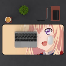 Load image into Gallery viewer, Honami Ichinose Mouse Pad (Desk Mat) With Laptop
