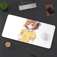 Load image into Gallery viewer, Blend S Mafuyu Hoshikawa Mouse Pad (Desk Mat) On Desk
