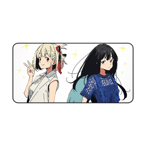 Lycoris Recoil Takina Inoue, Chisato Nishikigi Mouse Pad (Desk Mat)
