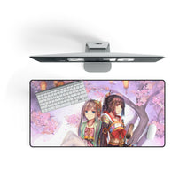 Load image into Gallery viewer, Anime Girl Mouse Pad (Desk Mat) On Desk
