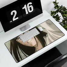 Load image into Gallery viewer, Neiji Hyuga Mouse Pad (Desk Mat) With Laptop
