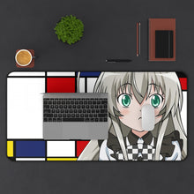 Load image into Gallery viewer, Nyaruko: Crawling with Love! Mouse Pad (Desk Mat) With Laptop
