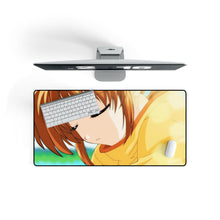Load image into Gallery viewer, Magical Girl Lyrical Nanoha Mouse Pad (Desk Mat) On Desk

