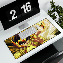 Load image into Gallery viewer, Sagittarius Seiya Mouse Pad (Desk Mat) With Laptop
