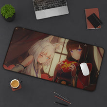 Load image into Gallery viewer, Azur Lane Kaga Mouse Pad (Desk Mat) On Desk
