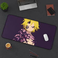 Load image into Gallery viewer, The Seven Deadly Sins Meliodas Mouse Pad (Desk Mat) On Desk
