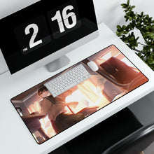 Load image into Gallery viewer, Anime Girl Mouse Pad (Desk Mat) With Laptop
