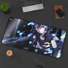 Load image into Gallery viewer, Kirito Mouse Pad (Desk Mat) On Desk
