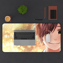 Load image into Gallery viewer, Itsudatte Bokura no Koi wa 10 Centi Datta. Mouse Pad (Desk Mat) With Laptop
