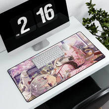Load image into Gallery viewer, Anime Girl Mouse Pad (Desk Mat) With Laptop
