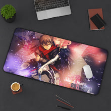 Load image into Gallery viewer, Guilty Crown Inori Yuzuriha Mouse Pad (Desk Mat) On Desk
