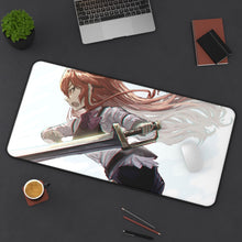 Load image into Gallery viewer, Mushoku Tensei: Jobless Reincarnation Eris Boreas Greyrat Mouse Pad (Desk Mat) On Desk
