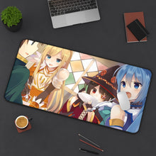 Load image into Gallery viewer, KonoSuba - God’s Blessing On This Wonderful World!! Mouse Pad (Desk Mat) On Desk
