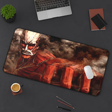 Load image into Gallery viewer, Colossal titan Mouse Pad (Desk Mat) On Desk
