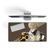 Load image into Gallery viewer, Anime One-Punch Man Mouse Pad (Desk Mat) On Desk
