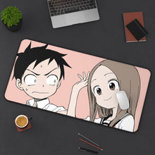 Load image into Gallery viewer, Karakai Jouzu No Takagi-san Mouse Pad (Desk Mat) On Desk
