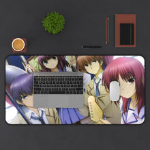 Load image into Gallery viewer, Angel Beats! Yuri Nakamura, Yuzuru Otonashi, Masami Iwasawa, Noda Mouse Pad (Desk Mat) With Laptop
