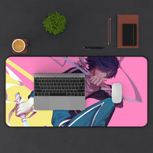 Load image into Gallery viewer, Noragami Yato, Noragami Mouse Pad (Desk Mat) With Laptop
