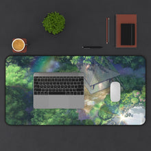 Load image into Gallery viewer, The Garden Of Words Mouse Pad (Desk Mat) With Laptop
