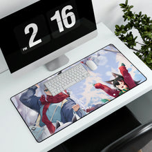 Load image into Gallery viewer, Ookami Mio &amp; Shirakami Fubuki Mouse Pad (Desk Mat)
