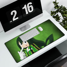 Load image into Gallery viewer, My Hero Academia Tsuyu Asui Mouse Pad (Desk Mat) With Laptop
