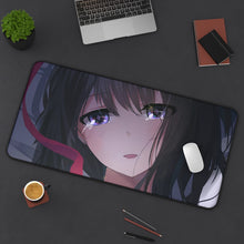Load image into Gallery viewer, Kuzu No Honkai Hanabi Yasuraoka Mouse Pad (Desk Mat) On Desk
